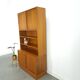 Meuble en teck design danois Poul Hundevad avec compartiments Lp, vintage