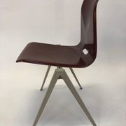 Lot of 4 vintage chairs Galvanitas S22 in the Netherlands