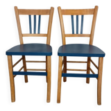 Two refurbished bistro chairs