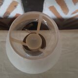 patinated foot bedside lamp