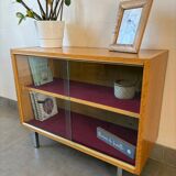 Vintage display cabinet from the 1960s
