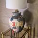 Ceramic lamp geometric cubism pablo style 45x22