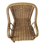 Fauteuil enfant en rotin