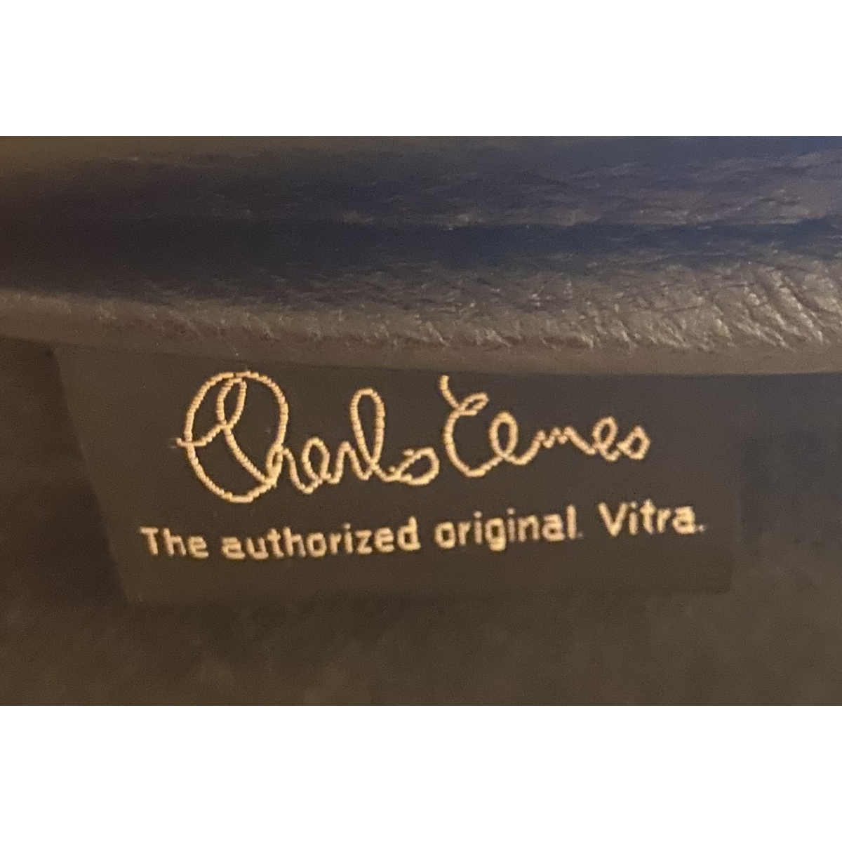 Armchair ea108 by Charles Eames Vitra edition