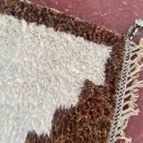 Beni Ouarain rug 300x200 cm – Thick wool with tribal patterns