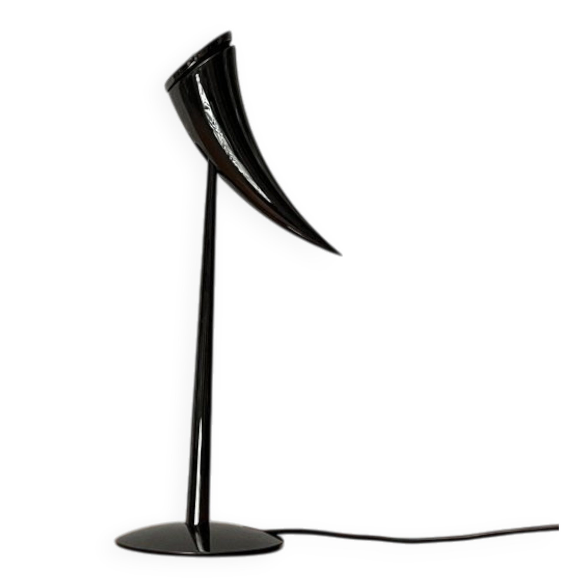 Postmodern table lamp model Ara by Philippe Starck for Flos, 1980s.