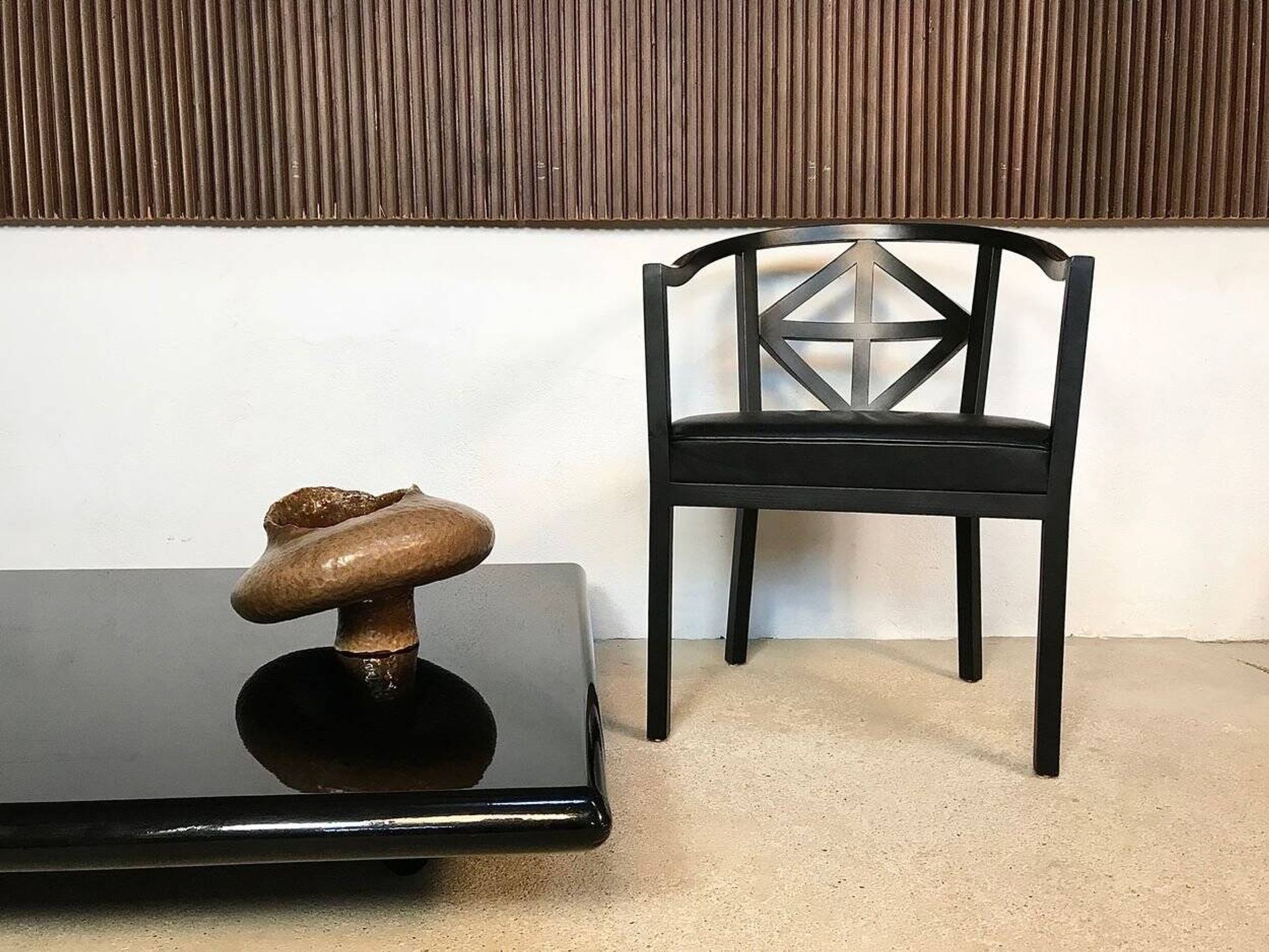 Vase en céramique d'art sculptural par Atelier Sorembe, Allemagne 1970