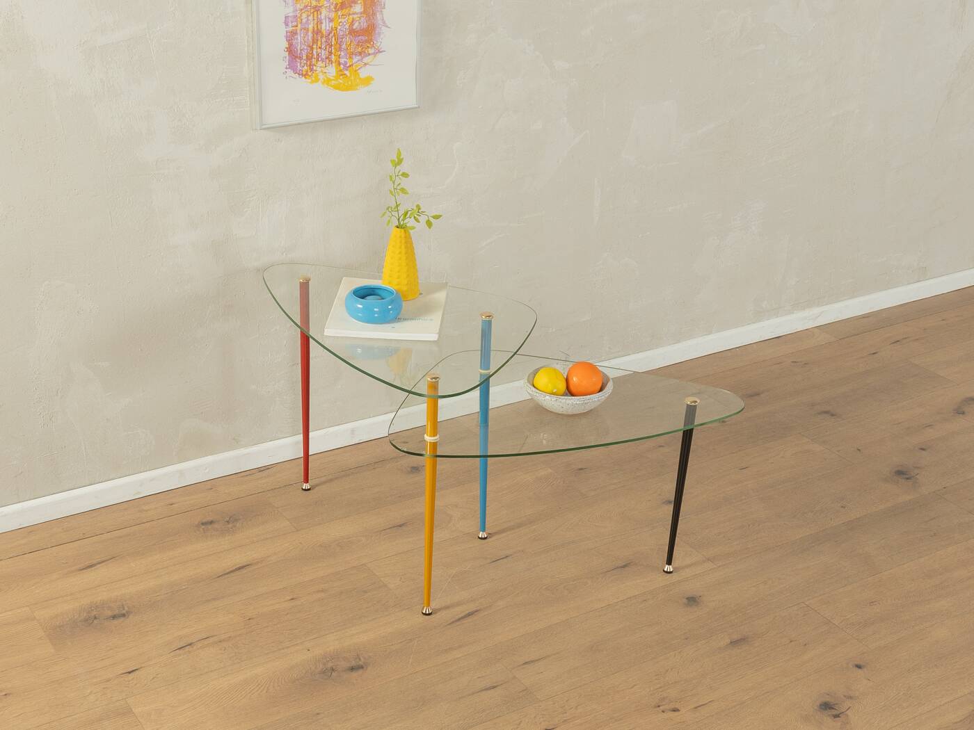 Table basse ARLECCHINO, Edoardo Paoli, Vitrex