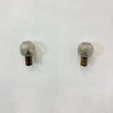 Limburg Glashutte wall lamps , 1970s