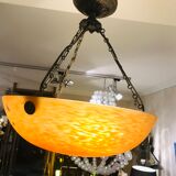 Suspension pâte de verre laiton