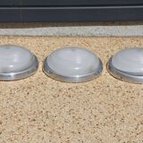 Applique, plafonnier en verre holophane XXL