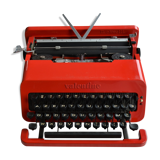 Olivetti "valentine" typewriter by Ettore Sottsass 1960