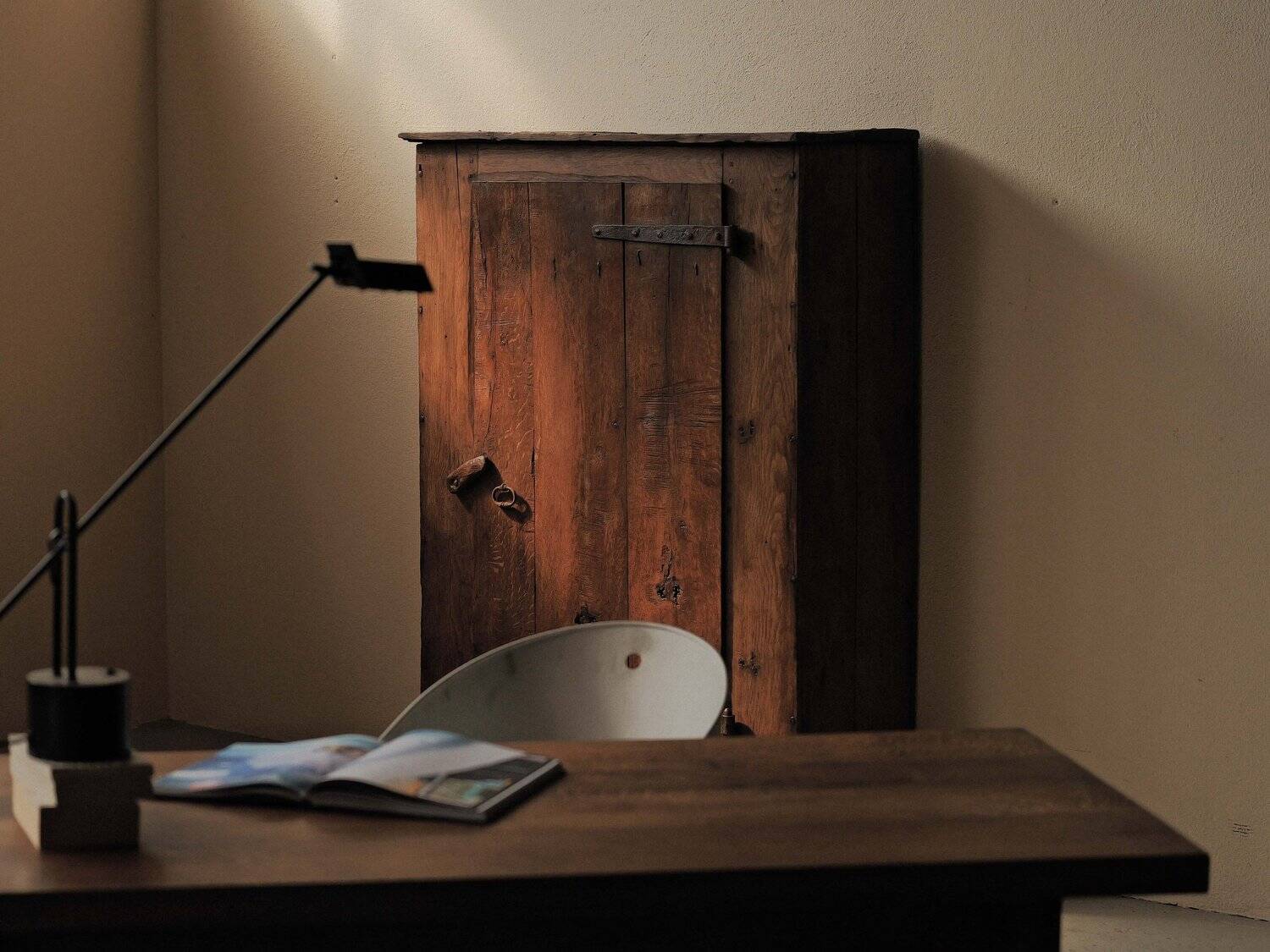 Oak furniture, folk art, Cévennes, 19th century
