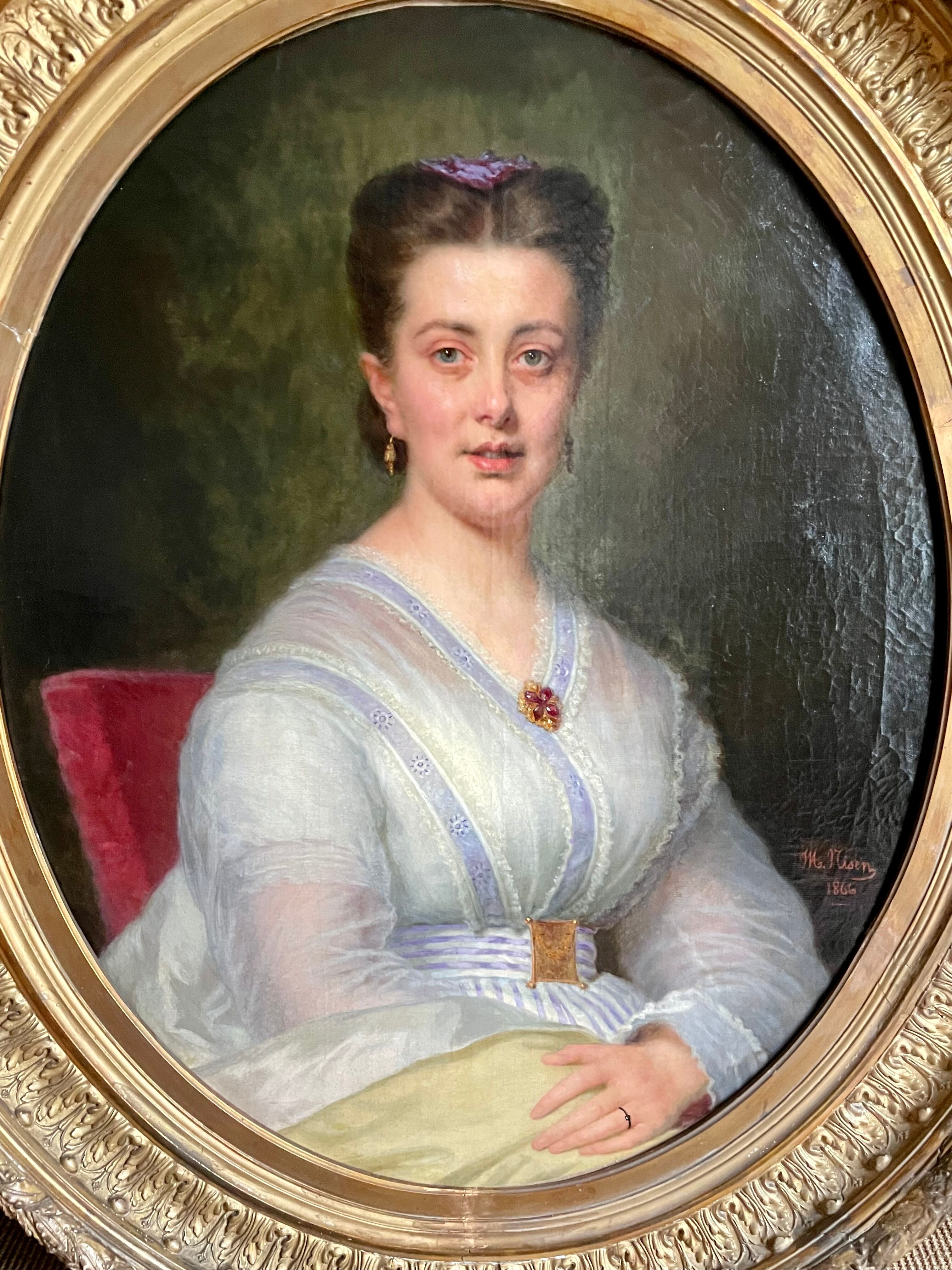 Portrait of an elegant woman