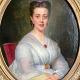 Portrait of an elegant woman