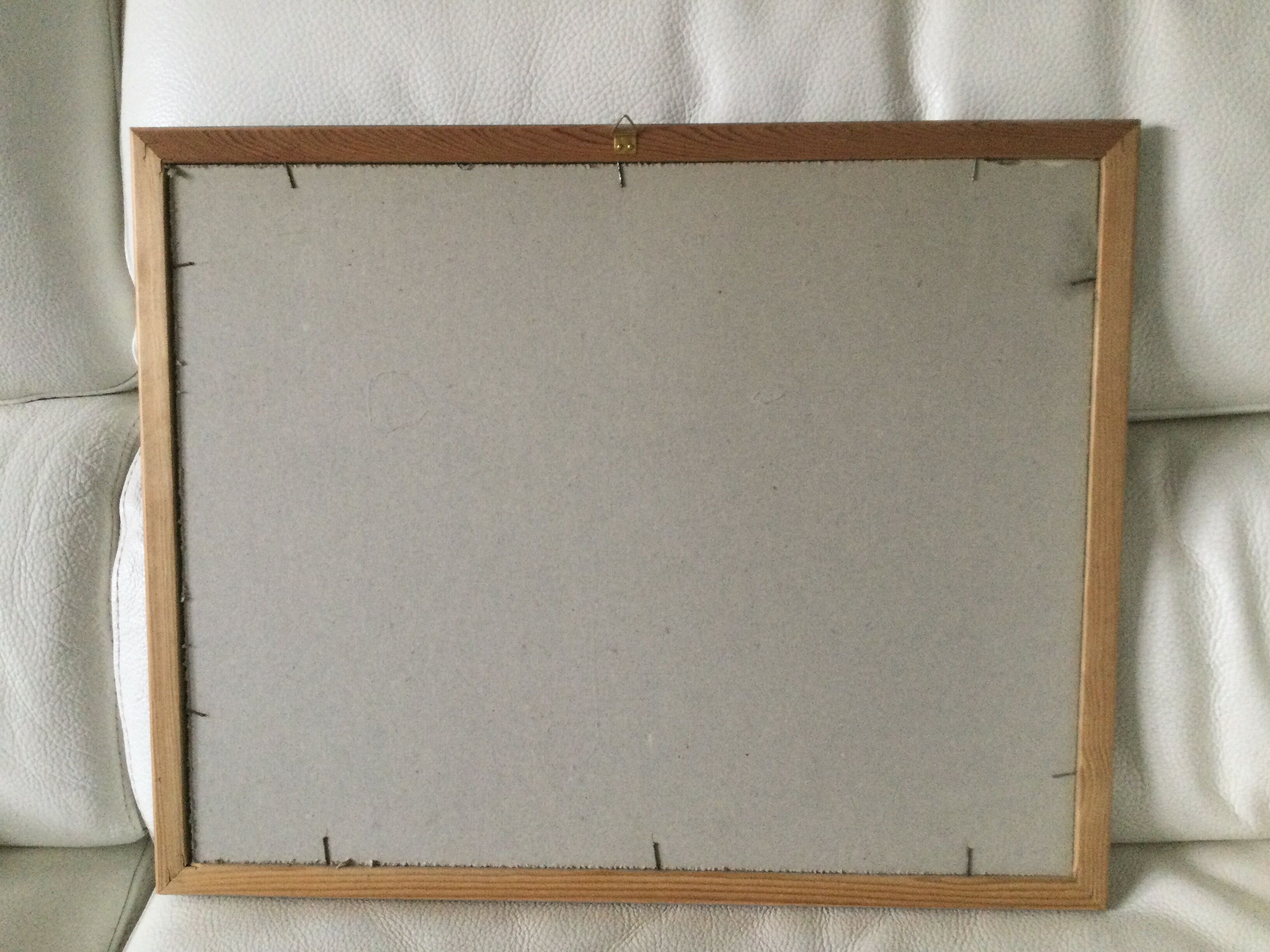 Framed watercolor by F. Hennequet - Reunion Island