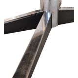 Oval marble dining table from the 1970s.