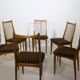 Mid-Century Teak Dining Chairs by WK Möbel, Set of 6, 1960s Design
