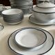 Limoges, large porcelain table service 98 pieces 20th century
