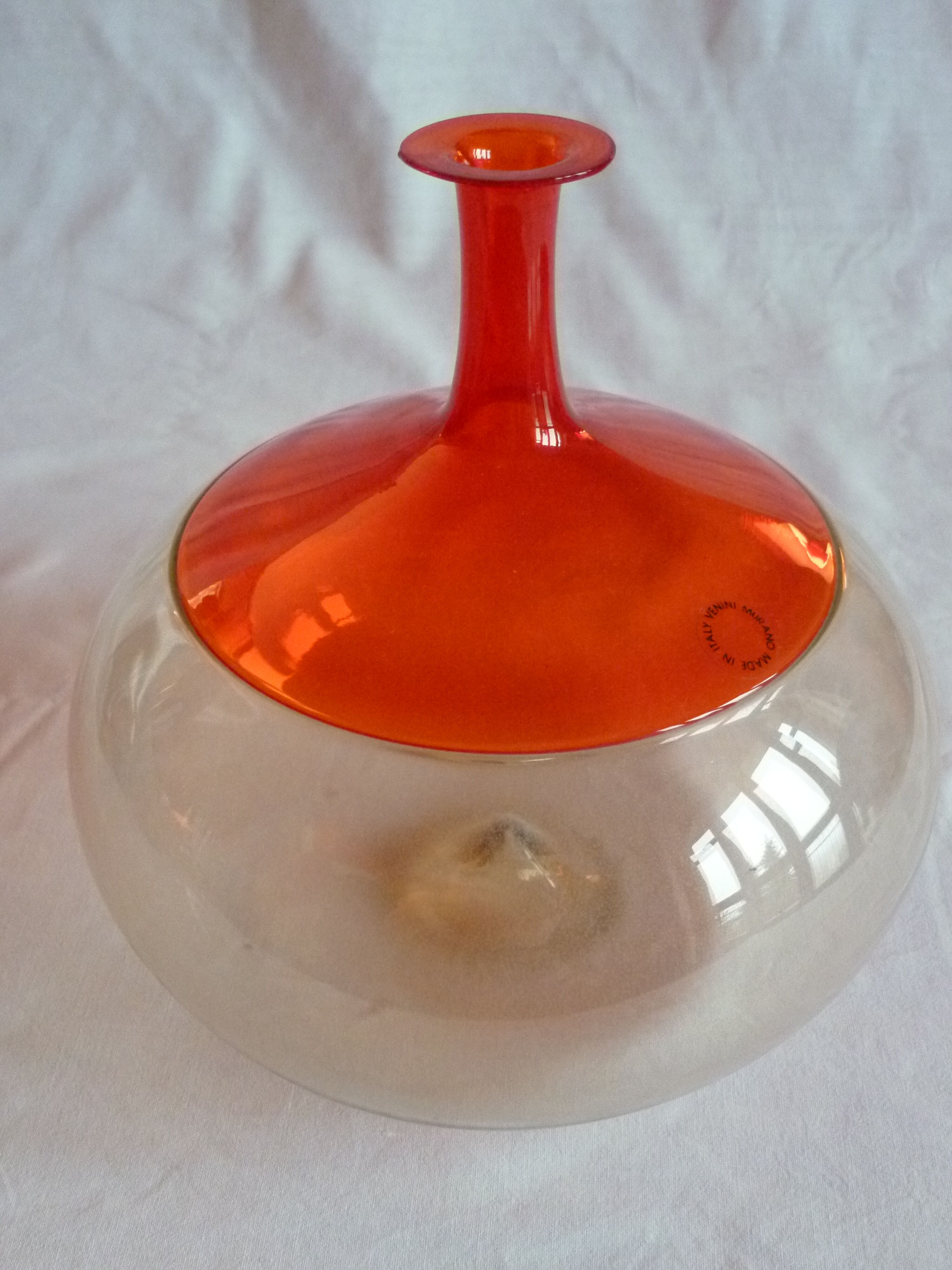 Bouteilles "Bolle" de Tapio Wirkkala Venini - années 80