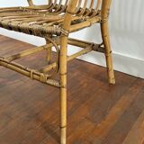 Rattan armchair from the 60s