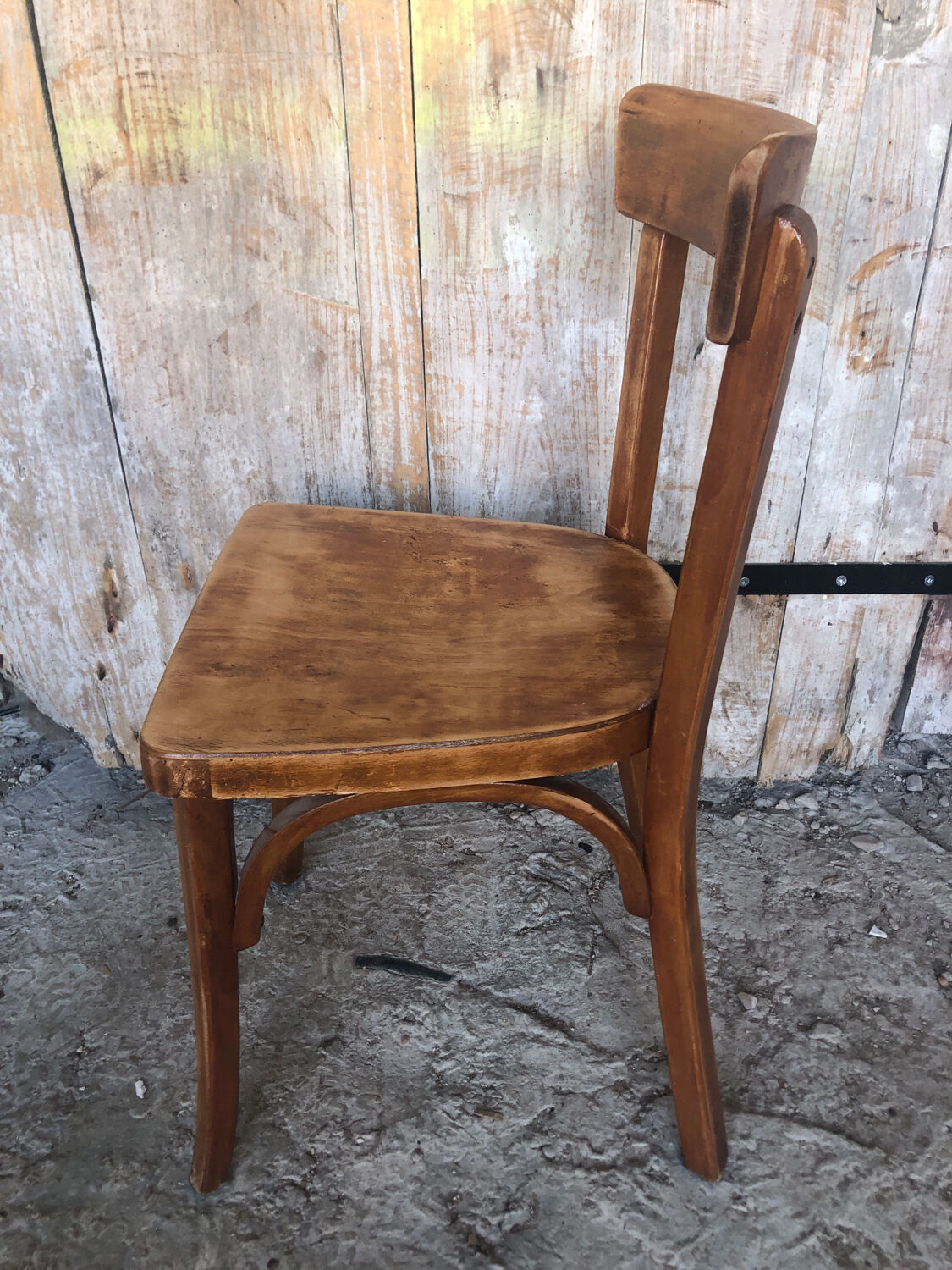 Chaise Bistrot BAUMANN Bois Vintage #A251