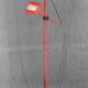 1980s Halogen Red Floor Lamp, Italy
