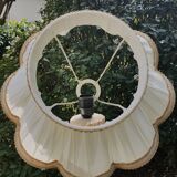Handmade silk canvas lampshade