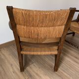 Pair of mulched armchairs