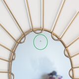 Sun Mirror 60s 37x40cm