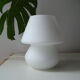 Lampe vintage champignon en pate de verre Habitat