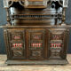 Breton buffet period 19th century in oak with brown patina