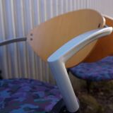 Set of 6 Vepa Alpine stackable chairs, conference chairs, dining room chair