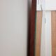 Trapezoidal mirror by Fratelli Fanzago 1960s