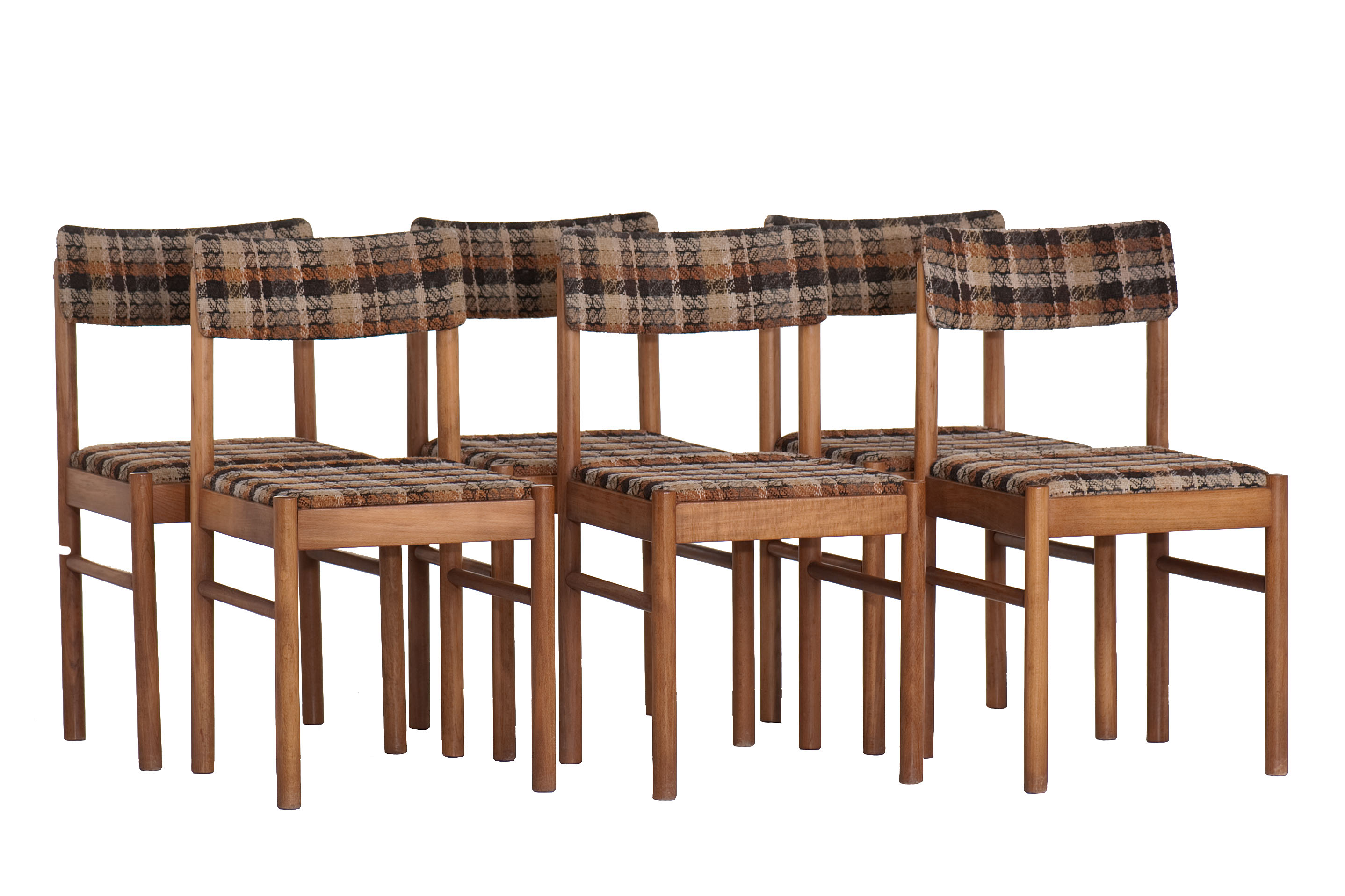 6 Baumann vintage chairs 1960