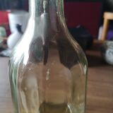 Mouth-blown glass alcohol decanter XIXth century