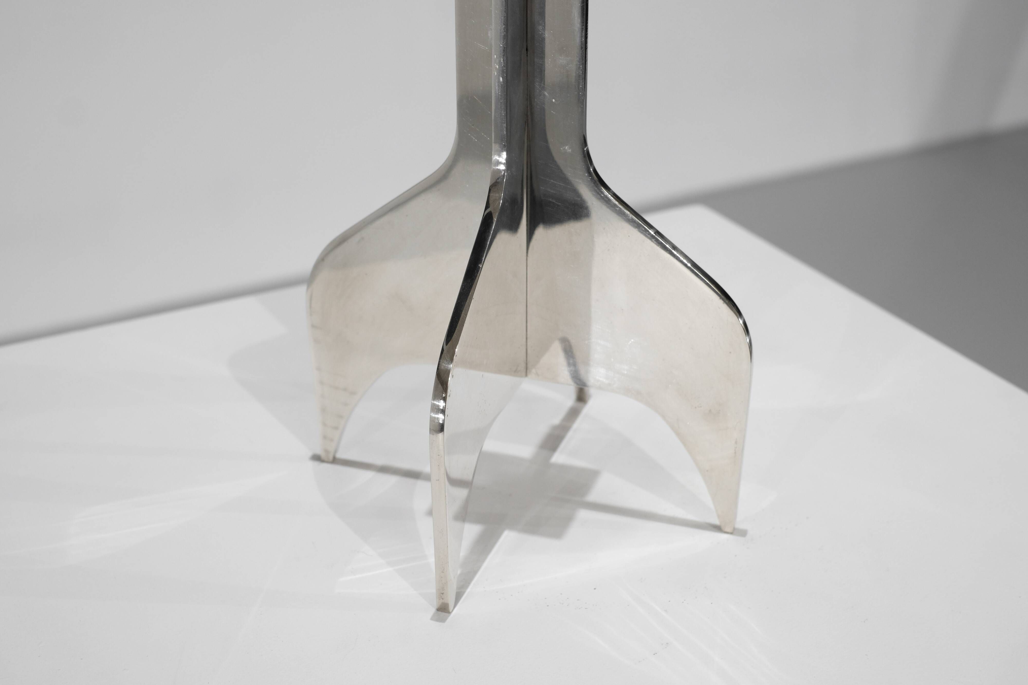 Candle holder by Marcel Breuer for Gavina, Italy, 1960s.