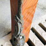 Marquetry chest of drawers two drawers in Louis XV style