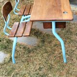 Double school desk