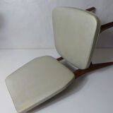 Vintage office chair with compass legs