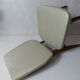 Vintage office chair with compass legs