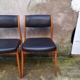 Lot de chaises de style scandinave