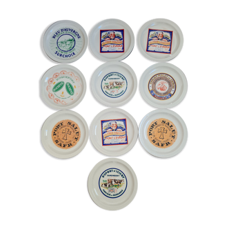 St amand earthenware cheese service