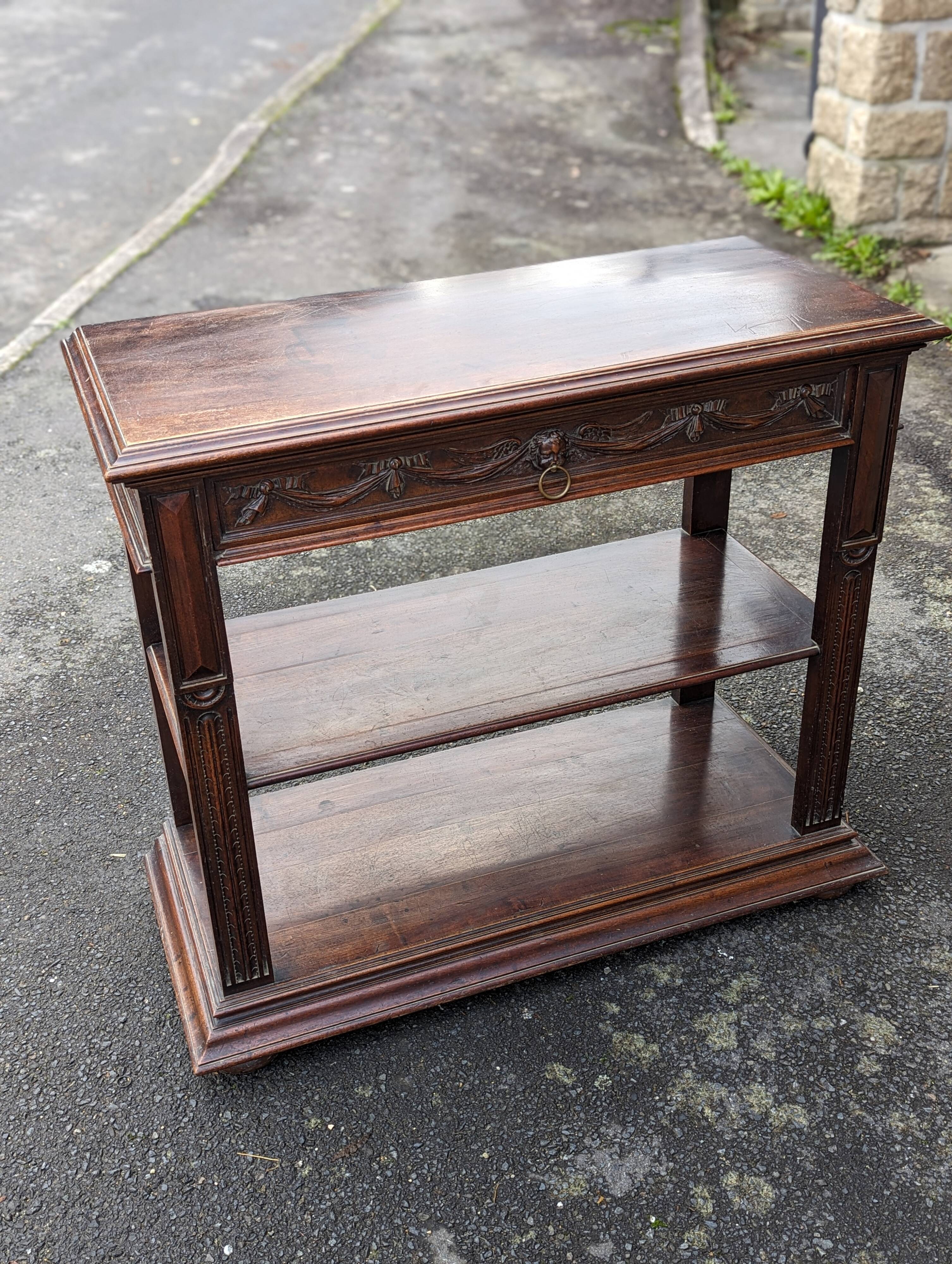 Mahogany sideboard console