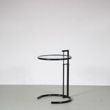 1980s eileen gray style side table from italy