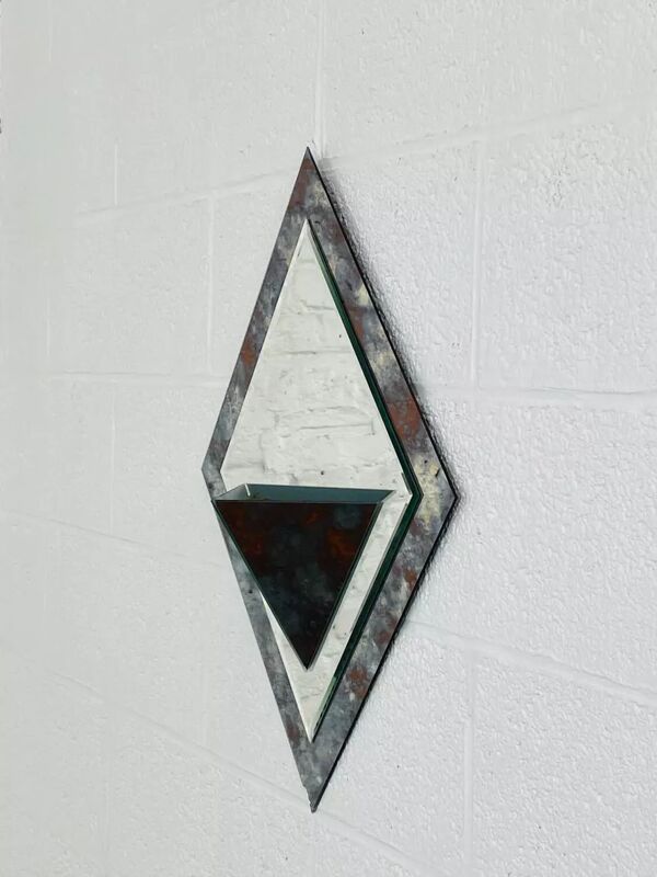 Miroir vintage biseauté art deco