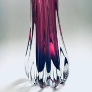 Czech Crystal Art Glass Beak Vase by Jozef Hospodka for Chribska Glassworks, 1950s