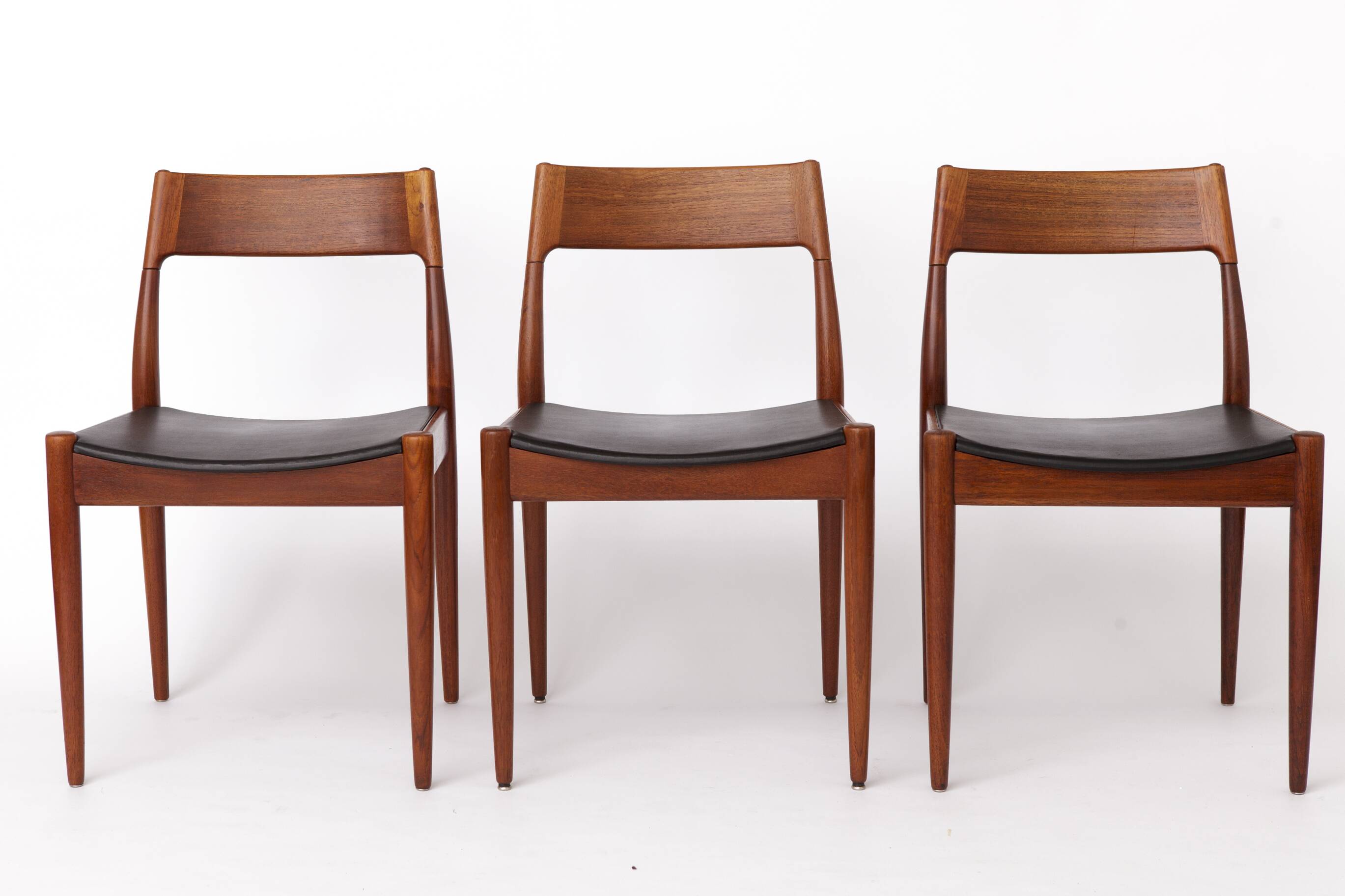6 of 8 Vintage Danish Dining Chairs, Arne Hovmand-Olsen for Mogens Kold