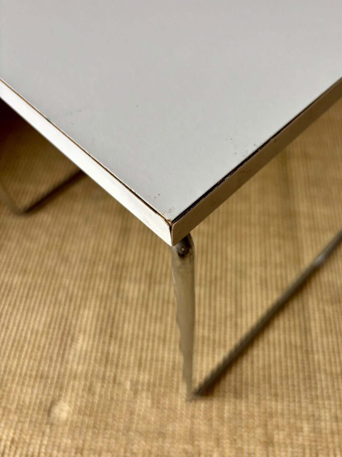 3 nesting tables – chrome steel & laminated top