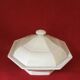White porcelain soup dish